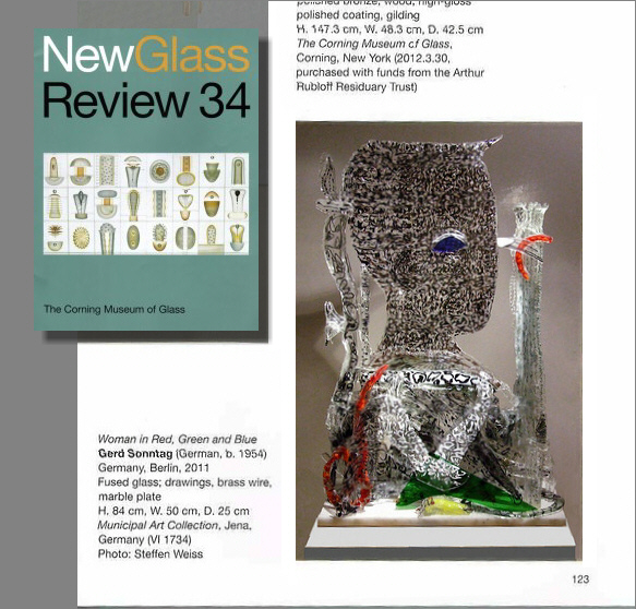 Gerd Sonntag, glass, verre, Glas, Kunst, Art, paintings