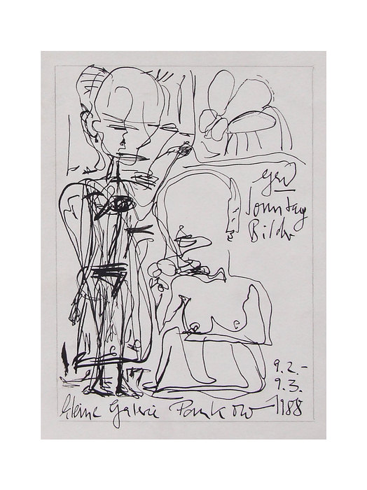 Gerd Sonntag, Zeichnung, drawing, art, paintings, kunst